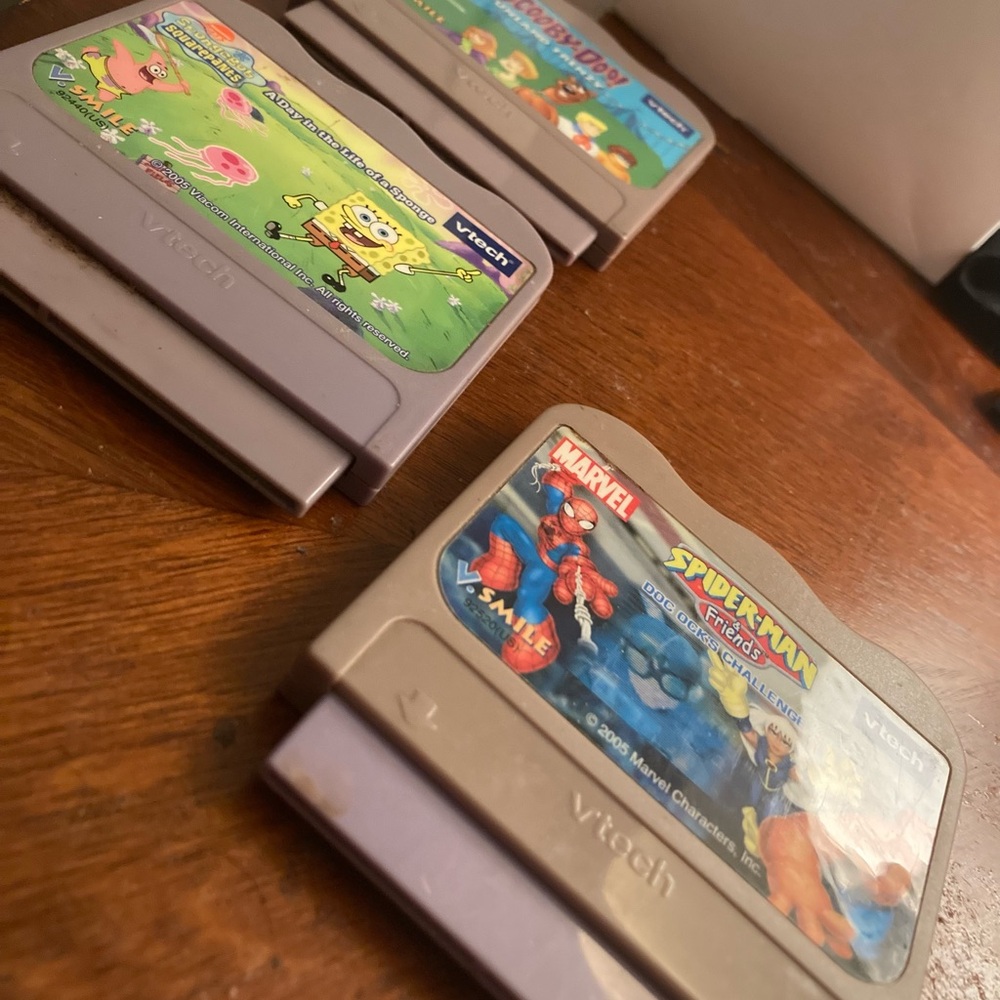 Vtech V.Smile games !